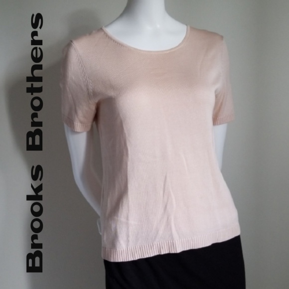 Brooks Brothers Tops - Brooks Brothers Top / Short Sleeves Sweater Medium
